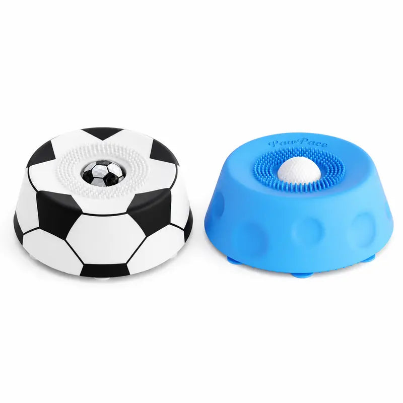 Pawpace Multi Purpose Dog Bowl,No Mess Dog Liquid Slow Feeder,Easy Clean Lick Bowl Mat with Ball ,8 Extra Large Suction Cups,No Mess Liquid Treat Enrichment Bowl for Dogs,Dishwasher Safe,Blue,#Tiktokshopbacktoschool