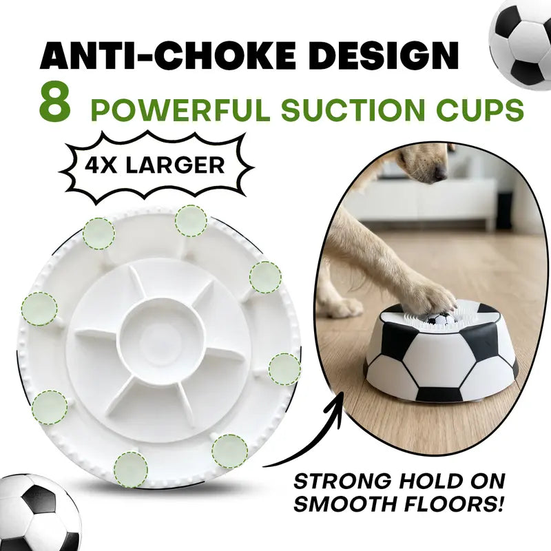 Pawpace Multi Purpose Dog Bowl,No Mess Dog Liquid Slow Feeder,Easy Clean Lick Bowl Mat with Ball ,8 Extra Large Suction Cups,No Mess Liquid Treat Enrichment Bowl for Dogs,Dishwasher Safe,Blue,#Tiktokshopbacktoschool