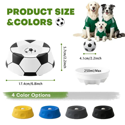 Pawpace Multi Purpose Dog Bowl,No Mess Dog Liquid Slow Feeder,Easy Clean Lick Bowl Mat with Ball ,8 Extra Large Suction Cups,No Mess Liquid Treat Enrichment Bowl for Dogs,Dishwasher Safe,Blue,#Tiktokshopbacktoschool
